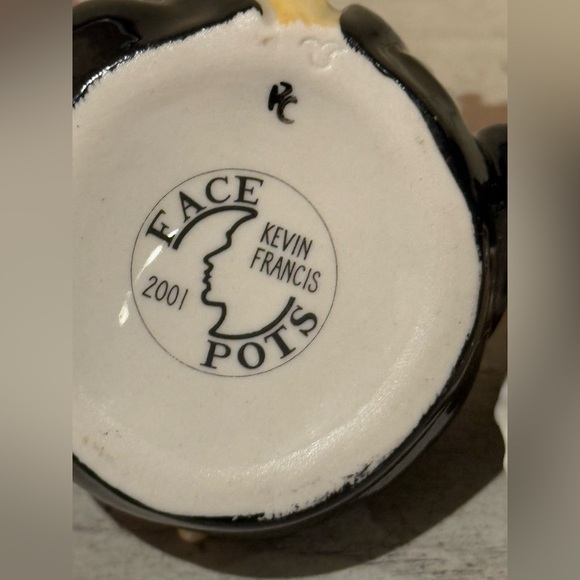 Kevin Francis Face Pot Charlie Chaplin 2001 - Picture 7 of 10